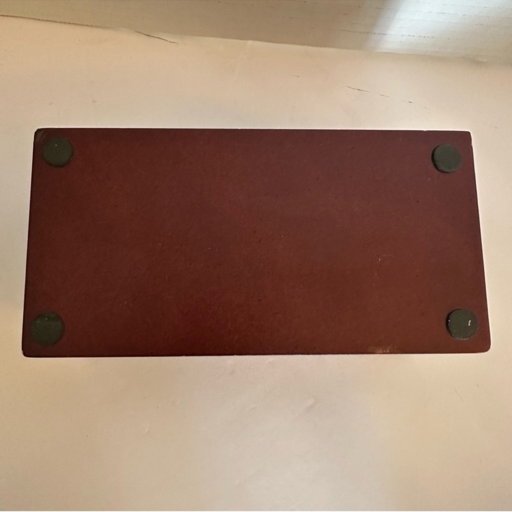 YES! BRIGHTON Wooden Jewelry Box - Picture 9 of 10